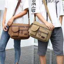 Load image into Gallery viewer, New Canvas Men's Shoulder Bag
