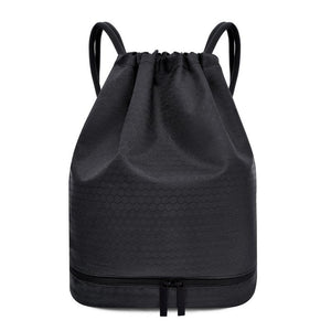 Drawstring Backpack with Shoe Box