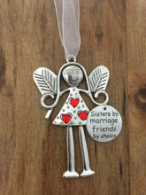 Load image into Gallery viewer, Crazy Beautiful Friends Forever - Angel Ornament Christmas Gift