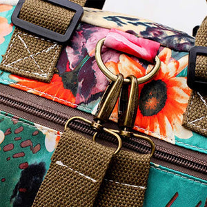 Leisure Style Flower Pattern Backpack