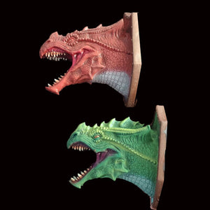 Wall Fantasy Dragon Head Wall Decor