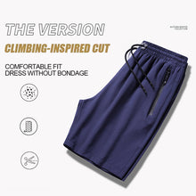 Load image into Gallery viewer, Men's Plus Size Ice Silk Stretch Shorts