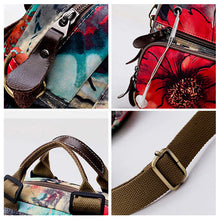 Load image into Gallery viewer, Leisure Style Flower Pattern Backpack