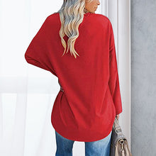 Load image into Gallery viewer, V Neck Drop Sleeve T-Shirt