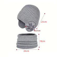 Load image into Gallery viewer, Winter Beanie Hat Scarf Sets Warm Knit Hat