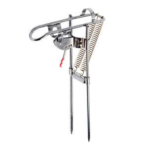 Automatic Spring Fishing Rod Holder