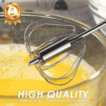 Load image into Gallery viewer, Food Grade Stainless Steel Automatic Eggbeater