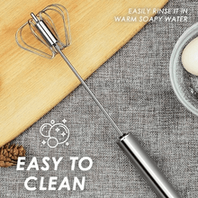 Load image into Gallery viewer, Food Grade Stainless Steel Automatic Eggbeater