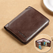 Load image into Gallery viewer, Men&#39;s Anti-Theft Wallet
