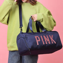 Load image into Gallery viewer, Nylon Pink Fitness Bag