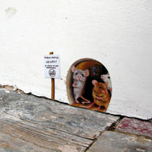 Load image into Gallery viewer, Realistic 3D Mouse Hole Wall Stickers