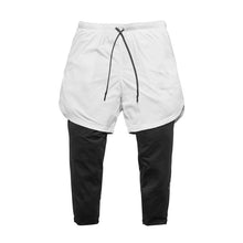 Load image into Gallery viewer, Men&#39;s Fitness Shorts with Leggings