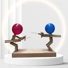 Load image into Gallery viewer, 🎈Wooden Fencing Puppets🎈
