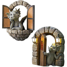 Load image into Gallery viewer, Cute Dragon Statue Ornament