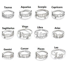 Load image into Gallery viewer, Twelve Zodiac Ring