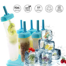Load image into Gallery viewer, Reusable DIY Ice Lolly Molds