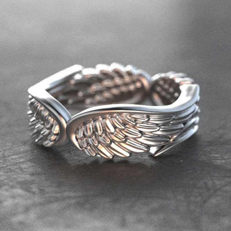 Luxury Angel Wings Ring