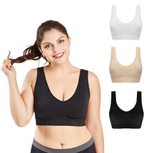 Load image into Gallery viewer, Comfortable Seamless Wire-Free Bra (3pcs/set)