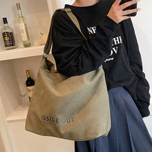 Load image into Gallery viewer, Vintage Canvas Shoulder Bag