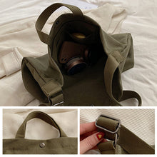 Load image into Gallery viewer, Vintage Canvas Shoulder Bag
