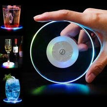 Load image into Gallery viewer, Acrylic LED Light Up Coasters