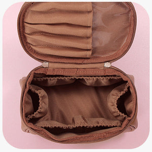 PU Leather Travel Makeup Bag