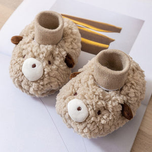 Baby Cartoon Plush Cotton Toddler Shoes