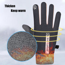 Load image into Gallery viewer, Waterproof Finger Touch Screen Non-Slip Cold Resistant Gloves