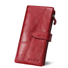 Load image into Gallery viewer, RFID Large Capacity Vintage Genuine Leather Purse