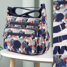 Load image into Gallery viewer, Printed Nylon Shoulder Bag