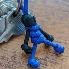 Load image into Gallery viewer, Braided Rope Paracord Buddy Keychain