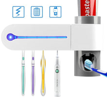 Load image into Gallery viewer, Automatic Toothpaste Squeezer and Holder Set