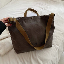 Load image into Gallery viewer, Vintage Canvas Shoulder Bag