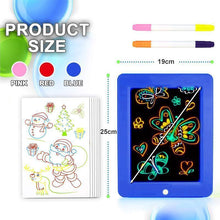 Load image into Gallery viewer, 3D LED Luminous Magic Drawing Pad Toys