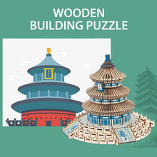 Load image into Gallery viewer, 3D Wood Architecture Puzzle