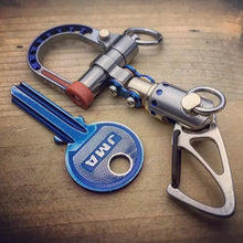 Load image into Gallery viewer, Cyberpunk Metal Keychain