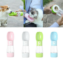 Load image into Gallery viewer, Portable Pet Water and Food Bottle