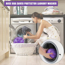 Load image into Gallery viewer, Rose Bra Saver Protector Laundry Washer
