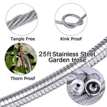 Load image into Gallery viewer, Bionic Steel 304 Stainless Steel Metal Garden Hose