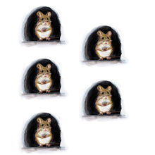 Load image into Gallery viewer, Realistic 3D Mouse Hole Wall Stickers