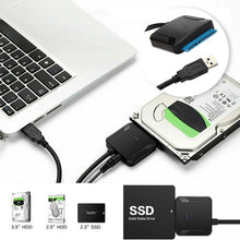 Load image into Gallery viewer, USB 3.0 to SATA III Hard Drive Adapter
