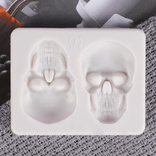 Load image into Gallery viewer, 3D Skull Cake Mold