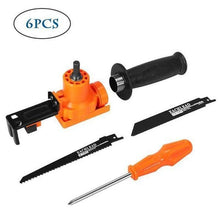 Load image into Gallery viewer, Electric Drill Reciprocating Saw Set (6 PCs)