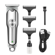 Load image into Gallery viewer, Stainless Steel USB Hair Shaver