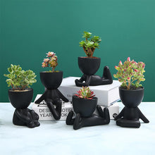 Load image into Gallery viewer, Ceramic Figure Pot Ornament