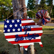 Load image into Gallery viewer, America Flag Decorative Board