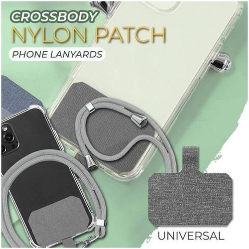 Universal Crossbody Patch Phone Lanyards