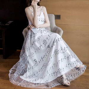 Elegant V-Neck Slip Dress