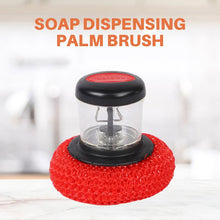 Load image into Gallery viewer, Kitchen Soap Dispensing Palm Brush