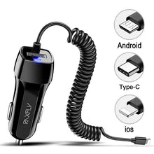 Load image into Gallery viewer, RAXFLY USB Car Charger for Cellphone